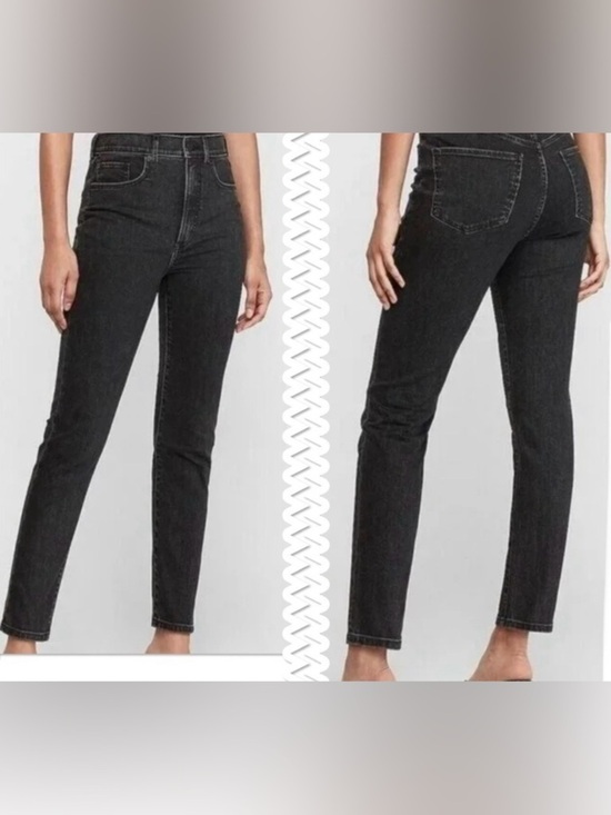 Express Denim - Express Slim Ankle Super High Rise Jeans Size 8R 
Original Black Wash